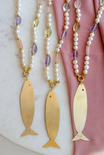 Carica l&#39;immagine nel visualizzatore di Gallery, Collana LUCE IN BOTTIGLIA - argento 925 placcato oro 18k
