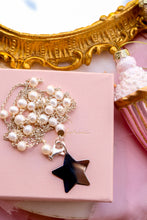 Carica l&#39;immagine nel visualizzatore di Gallery, Collana STELLA DEL MIO CUORE catena e perle - argento 925
