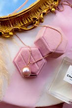 Carica l&#39;immagine nel visualizzatore di Gallery, Collana ROSA - argento 925 placcato oro rosa 18k
