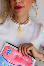 Carica l&#39;immagine nel visualizzatore di Gallery, Collana LUCE IN BOTTIGLIA - argento 925 placcato oro 18k
