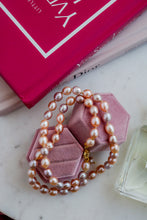 Carica l&#39;immagine nel visualizzatore di Gallery, Collana PEONIA LUXURY RISO ORO - argento 925 placcato oro 18k
