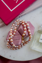 Carica l&#39;immagine nel visualizzatore di Gallery, Collana PEONIA LUXURY RISO ORO - argento 925 placcato oro 18k

