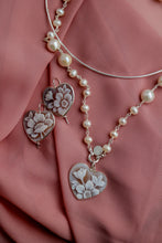 Carica l&#39;immagine nel visualizzatore di Gallery, Serie UNICO LUXURY - Eterna Fioritura - Set di collane e ciondolo cammeo argento 925
