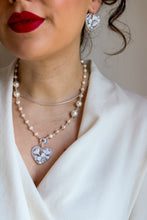 Carica l&#39;immagine nel visualizzatore di Gallery, Serie UNICO LUXURY - Eterna Fioritura - Set di collane e ciondolo cammeo argento 925

