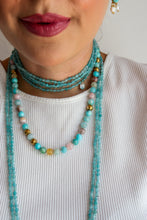 Load image into Gallery viewer, Linea Mè·ro Bijoux - Collana VIBRA LUX Bagliore di Sirena
