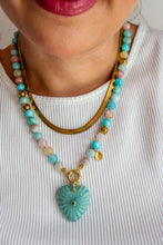 Load image into Gallery viewer, Linea Mè·ro Bijoux - Collana VIBRA LUX Bagliore di Sirena
