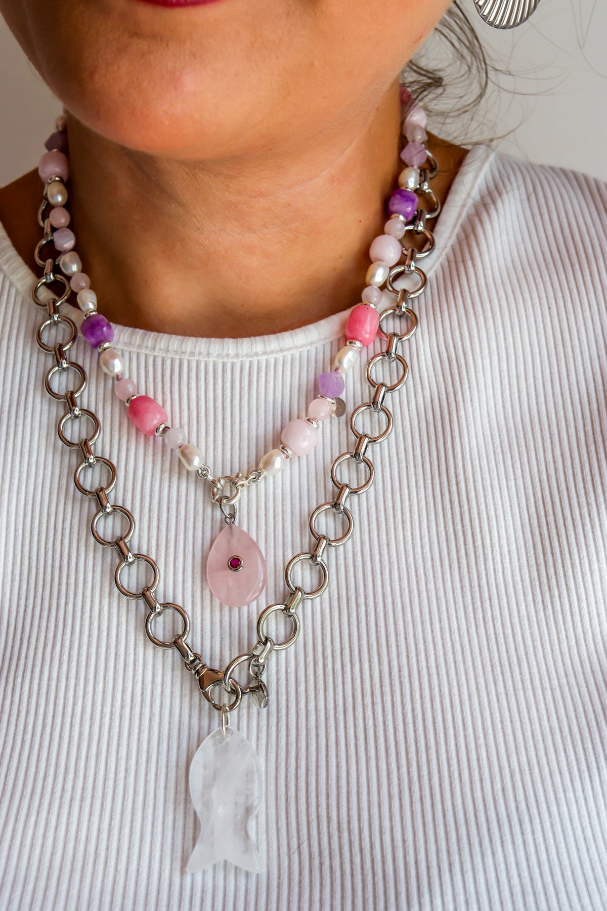 Ligne Mè·ro Bijoux - Collier Filum Ma·rea