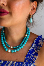 Charger l'image dans la galerie, Linea Mè·ro Bijoux  - Orecchini GOCCIA DI SIRENA - Ceramica turchese
