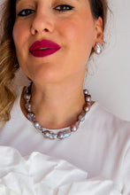 Carica l&#39;immagine nel visualizzatore di Gallery, Collana ROYAL PLUS GRIGIA - argento 925
