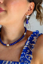 Load image into Gallery viewer, Linea Precious - Orecchini GOCCIA DI SIRENA - Ceramica blu
