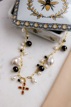 Carica l&#39;immagine nel visualizzatore di Gallery, Collana BYZANTINE ORO - argento 925 placcato oro 18k
