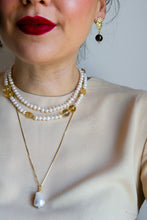 Carica l&#39;immagine nel visualizzatore di Gallery, Collana LE UNICHE - BISANZIO - argento 925 placcato oro 18k
