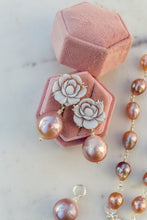 Carica l&#39;immagine nel visualizzatore di Gallery, Serie UNICO LUXURY - Petali D&#39;Onda - Orecchini argento 925
