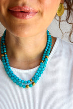 Carica l'immagine nel visualizzatore di Gallery, Linea Mè·ro Bijoux - Collana VIBRA LUX Riflesso Marino PICCOLA
