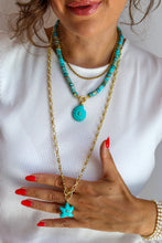 Load image into Gallery viewer, Linea Mè·ro Bijoux - Collana VIBRA LUX MOSAICO D'AZZURRO
