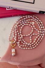Carica l&#39;immagine nel visualizzatore di Gallery, Collana MILLE MODI - Incanto Rosa - PENDENTE OMAGGIO - arg925 placcato oro 18k
