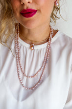Carica l&#39;immagine nel visualizzatore di Gallery, Collana MILLE MODI - Incanto Rosa - PENDENTE OMAGGIO - arg925 placcato oro 18k

