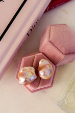 Carica l&#39;immagine nel visualizzatore di Gallery, Orecchini BAROCCHE nude ROSA - argento 925
