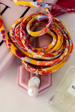 Carica l&#39;immagine nel visualizzatore di Gallery, Collana FULARINO ROSA - arg925
