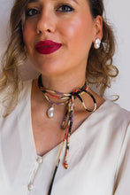 Carica l&#39;immagine nel visualizzatore di Gallery, Collana FULARINO VERDE - arg925
