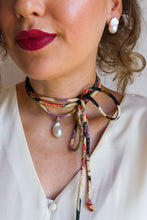 Carica l&#39;immagine nel visualizzatore di Gallery, Collana FULARINO VERDE - arg925
