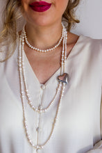 Carica l&#39;immagine nel visualizzatore di Gallery, Collana ICONA DI PERLE - argento 925
