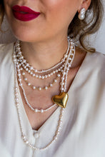 Carica l&#39;immagine nel visualizzatore di Gallery, Collana ICONA DI PERLE ORO - argento 925 placcato oro 18k
