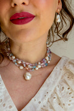 Carica l&#39;immagine nel visualizzatore di Gallery, Collana MILLE MODI ECO DI PETALI - argento 925 placcato oro rosa 18k
