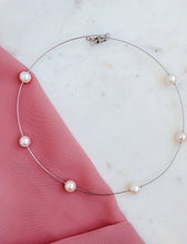 Carica l&#39;immagine nel visualizzatore di Gallery, Collana LUCE DI PERLA - argento 925
