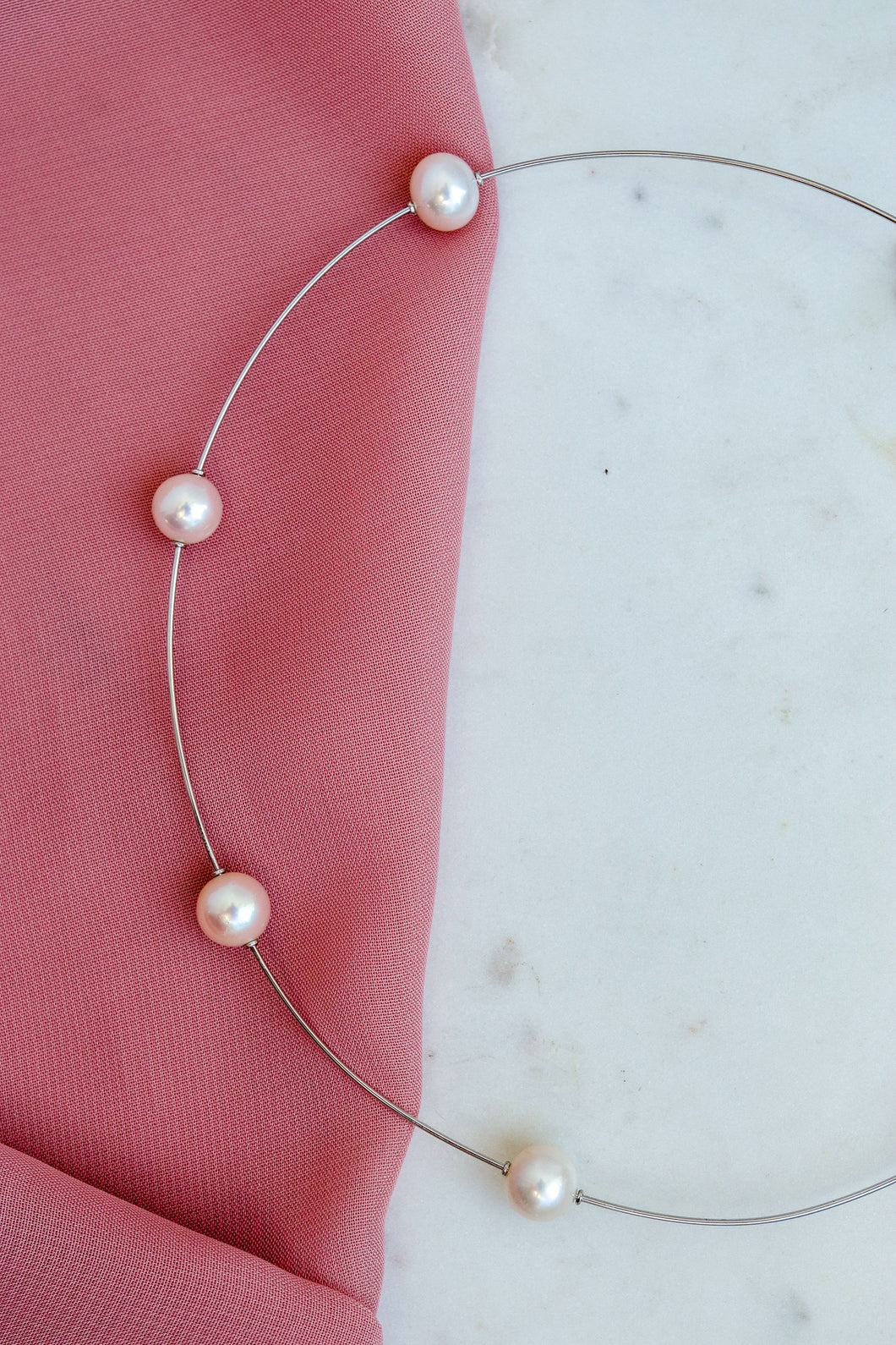Collana LUCE DI PERLA - argento 925
