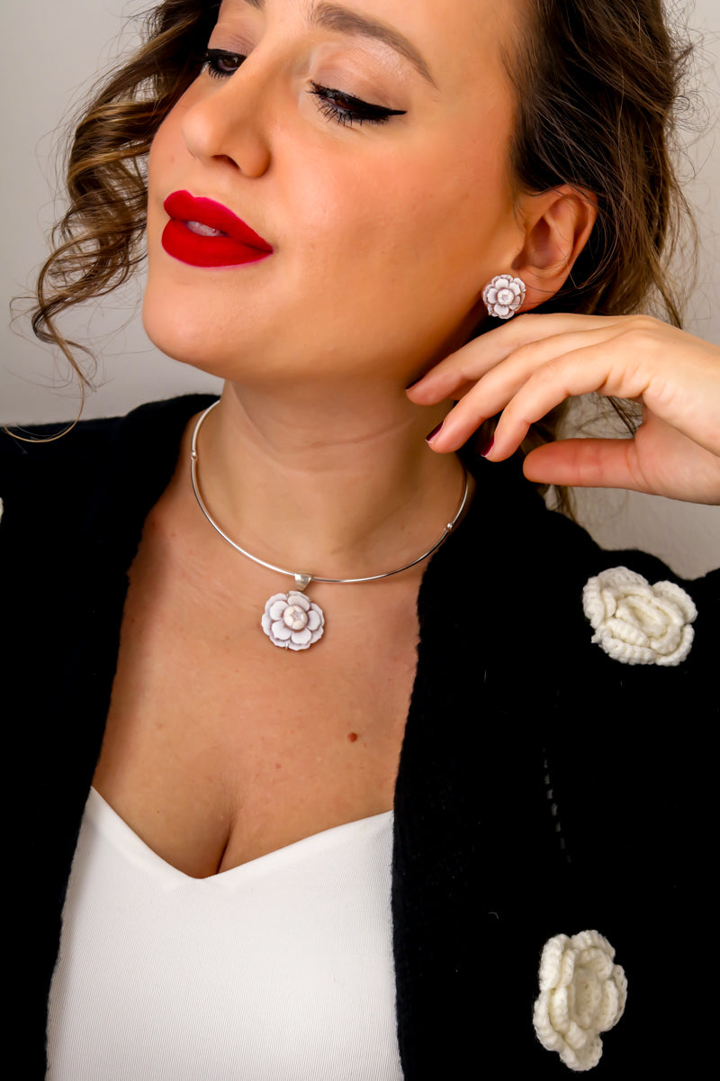 Ligne Luxury - Boucles d'oreilles CAMELIA - PETITES