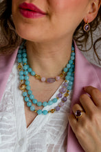 Carica l&#39;immagine nel visualizzatore di Gallery, Collana SOFFIO DI PRIMAVERA - argento 925 placcato oro 18k
