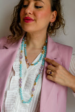 Carica l&#39;immagine nel visualizzatore di Gallery, Collana SOFFIO DI PRIMAVERA - argento 925 placcato oro 18k
