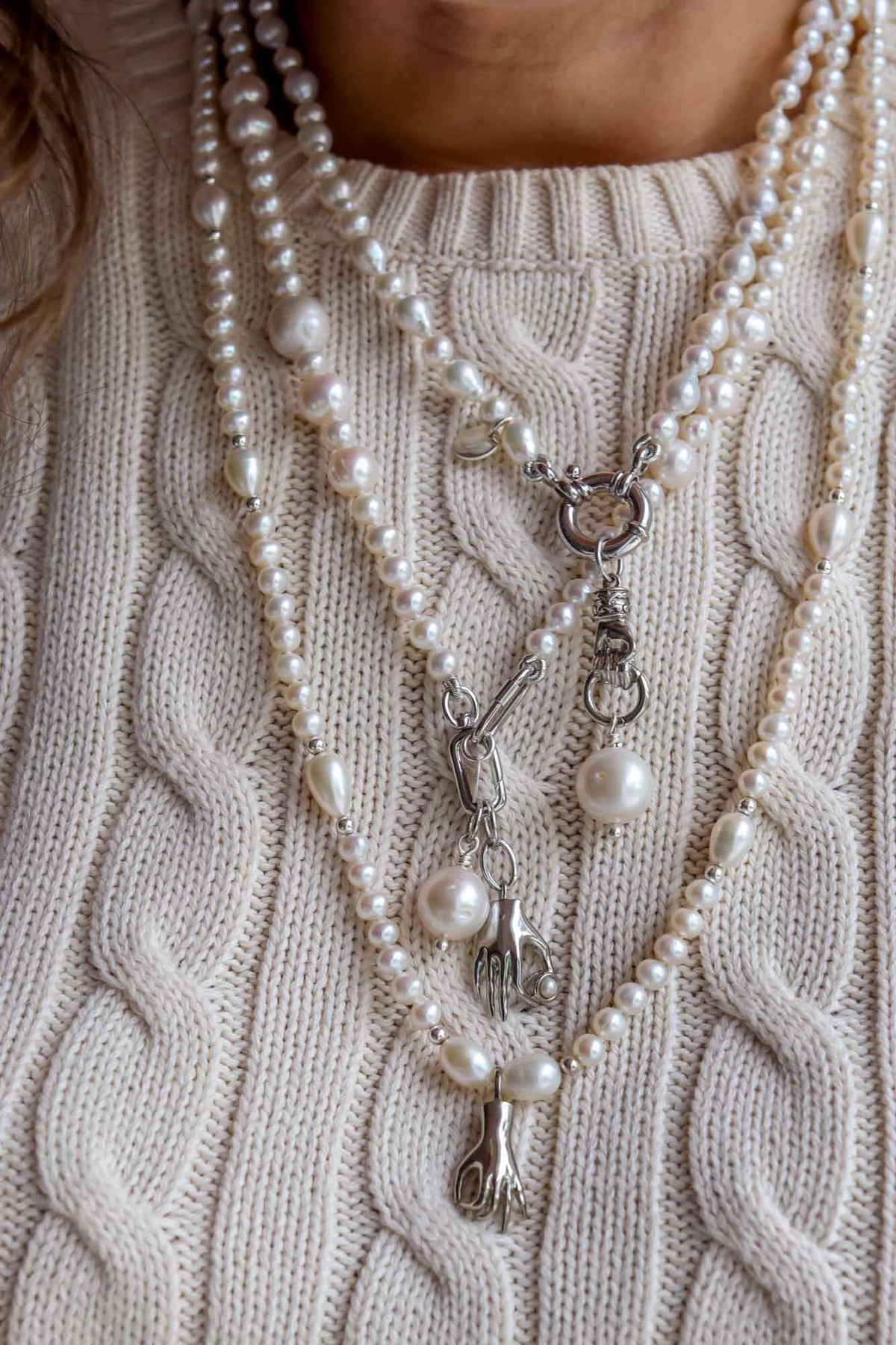 Linea Luxury - Collana GRAZIA perle autentiche