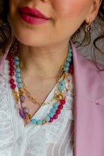 Carica l&#39;immagine nel visualizzatore di Gallery, Collana SOFFIO DI PRIMAVERA - argento 925 placcato oro 18k
