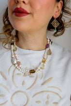 Carica l&#39;immagine nel visualizzatore di Gallery, Orecchini SOUK RADICE DI SMERALDO - argento 925 placcato oro 18k
