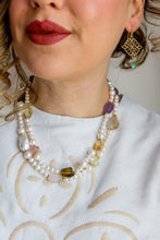 Carica l&#39;immagine nel visualizzatore di Gallery, Orecchini SOUK RADICE DI SMERALDO - argento 925 placcato oro 18k
