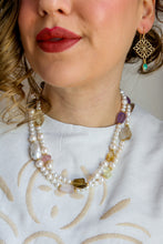 Carica l&#39;immagine nel visualizzatore di Gallery, Orecchini SOUK RADICE DI SMERALDO - argento 925 placcato oro 18k
