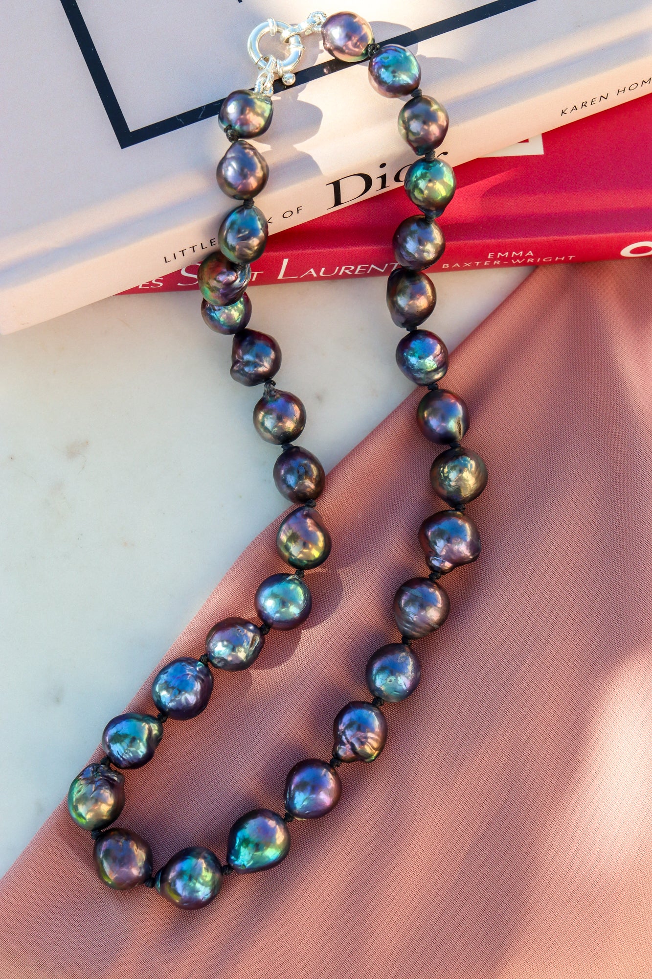 Collana Pietra Di Luna "Eclissi Lunare" Argento - Foto 10