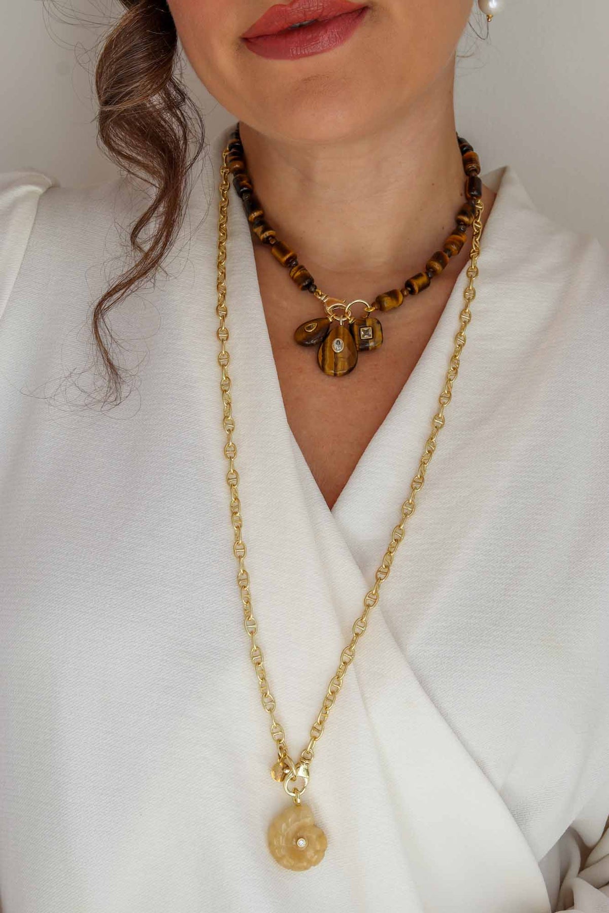 Mè·ro Bijoux Line - Filum Luce Necklace
