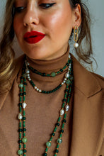 Carica l'immagine nel visualizzatore di Gallery, Collana POLVERE DI FATA - MUSCHIO - argento 925 placcato oro 18k
