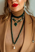 Carica l'immagine nel visualizzatore di Gallery, Collana POLVERE DI FATA - MUSCHIO - argento 925 placcato oro 18k
