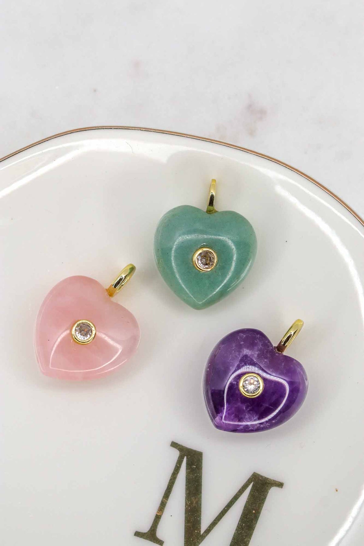 Linea Mè·ro Bijoux - Ciondolo CHIAVE DI LUCE - Cuore Paffuto