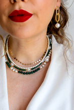 Carica l'immagine nel visualizzatore di Gallery, Collana POLVERE DI FATA - MUSCHIO - argento 925 placcato oro 18k
