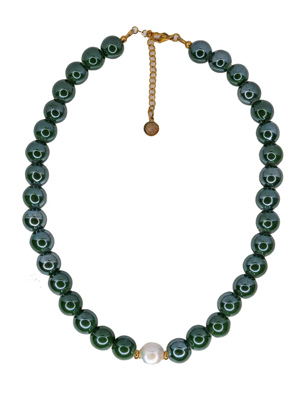Ceramichina ESSENZIALE - Grande - VERDE BOSCO