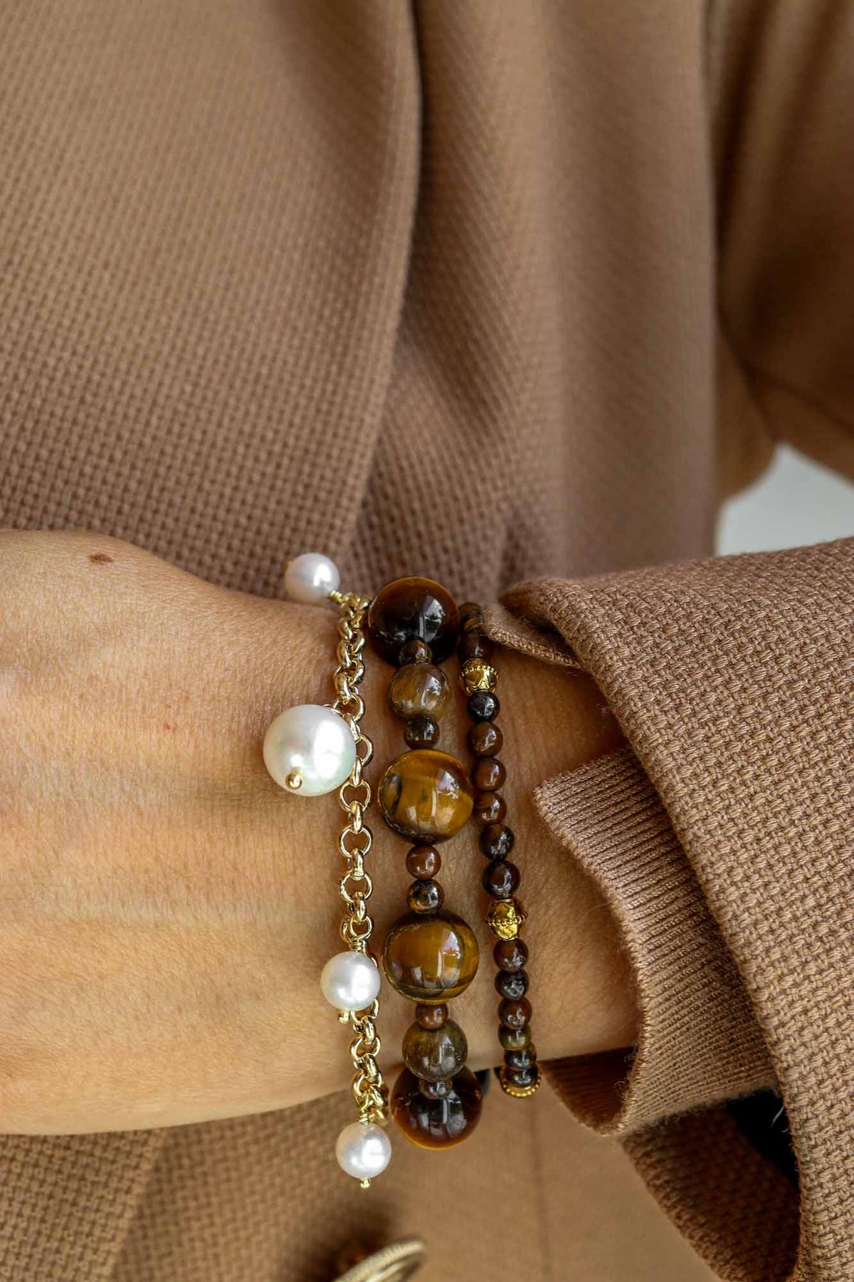 Linea Mè·ro Bijoux - Bracciale elastico SUSSURRO D'AUTUNNO