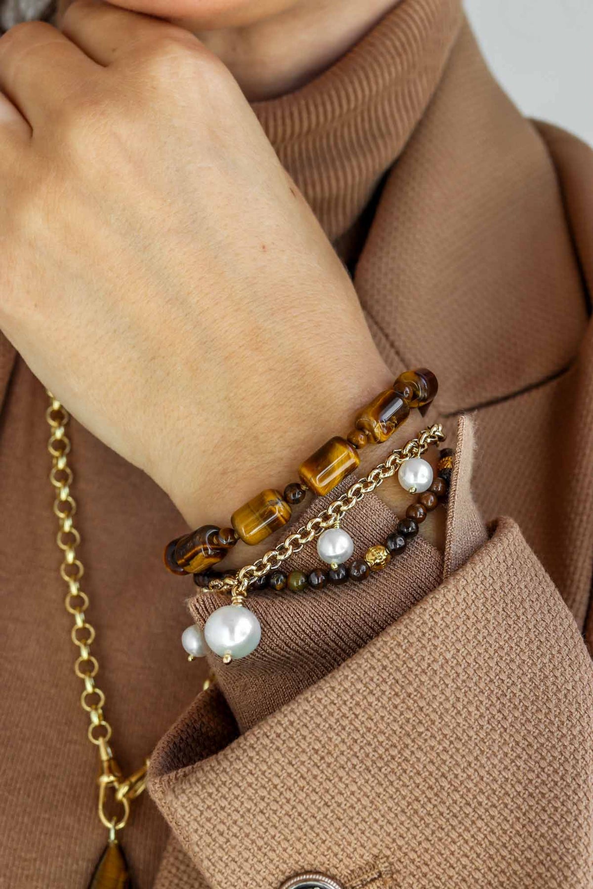 Linea Mè·ro Bijoux - Bracciale MELODIA DI FOGLIE