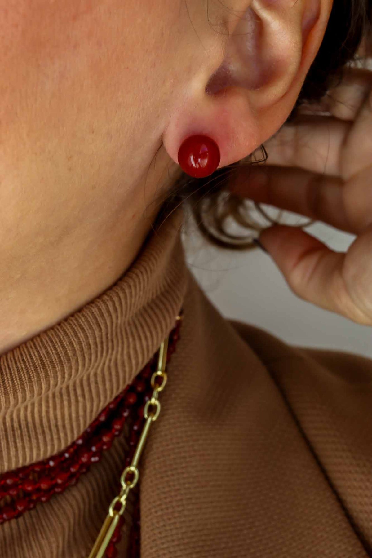 Mè·ro Bijoux - BOCCIOLO GOLD Earrings - PREORDER
