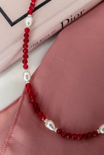 Carica l'immagine nel visualizzatore di Gallery, Collana FATA DEL BOSCO - ROSSO - argento 925
