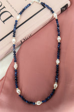 Carica l'immagine nel visualizzatore di Gallery, Collana FATA DEL BOSCO - BLU - argento 925
